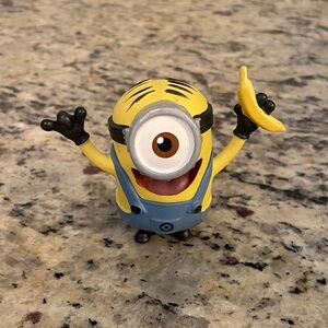 Minion One-Eyed Yellow Figure with Blue Overalls
